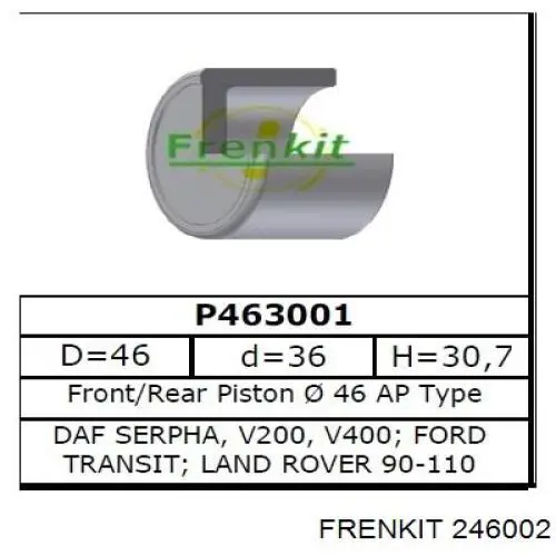 Купити 246002 Frenkit Ремкомплект переднього супорту