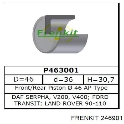 246901 Frenkit Ремкомплект гальмівної системи