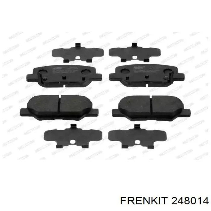 Ремкомплект супорту гальмівного переднього Frenkit 248014 ціна, від 4.17 USD