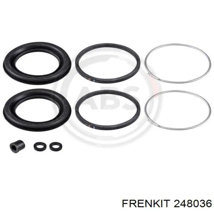 Ремкомплект супорту гальмівного переднього Frenkit 248036 ціна, від 4.59 USD