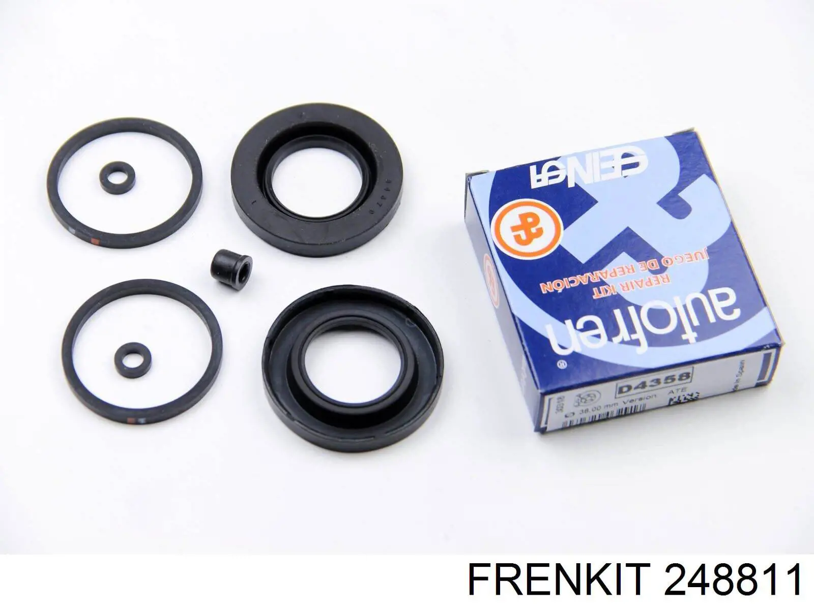 Ремкомплект супорту гальмівного заднього Frenkit 248811 ціна, від 25.63 USD