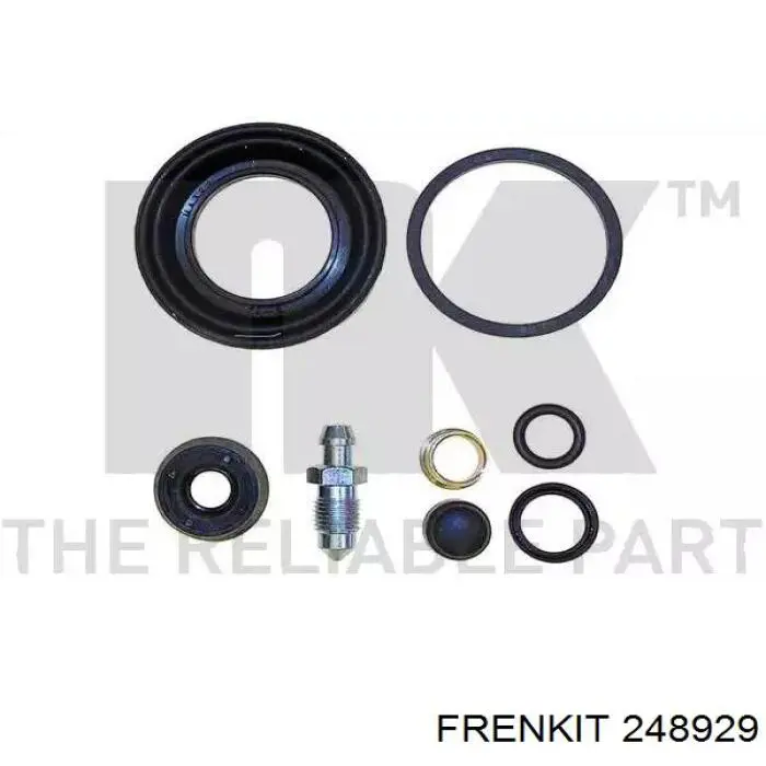Ремкомплект супорту гальмівного переднього Frenkit 248929 ціна, від 13.30 USD