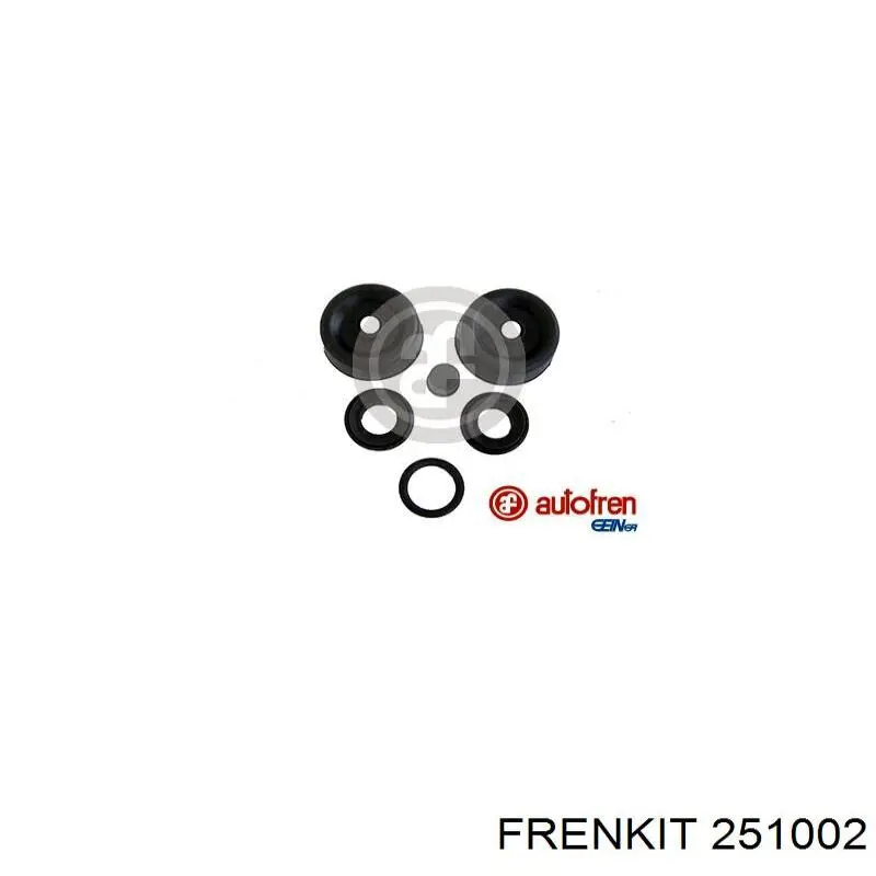 Ремкомплект супорту гальмівного переднього Frenkit 251002 ціна, від 3.36 USD