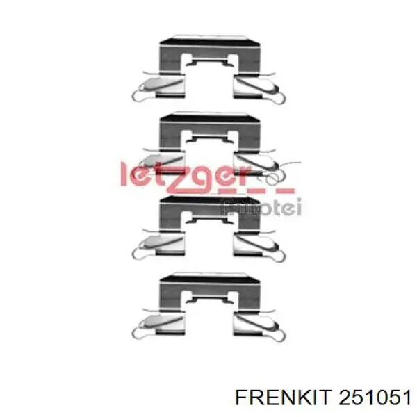 Купити D42107 Autofren Ремкомплект переднього супорту