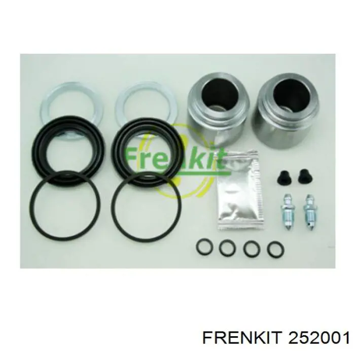Ремкомплект супорту гальмівного переднього Frenkit 252001 ціна, від 6.80 USD