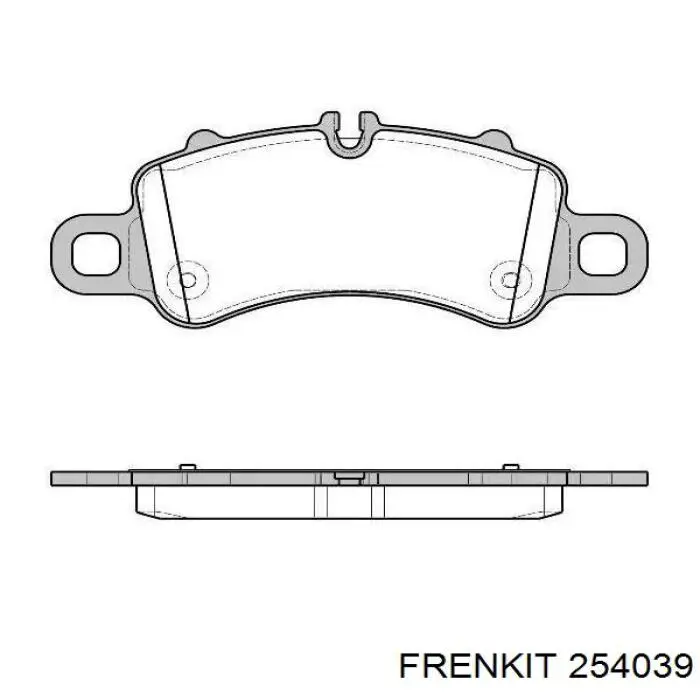 Ремкомплект супорту гальмівного переднього Frenkit 254039 ціна, від 6.71 USD