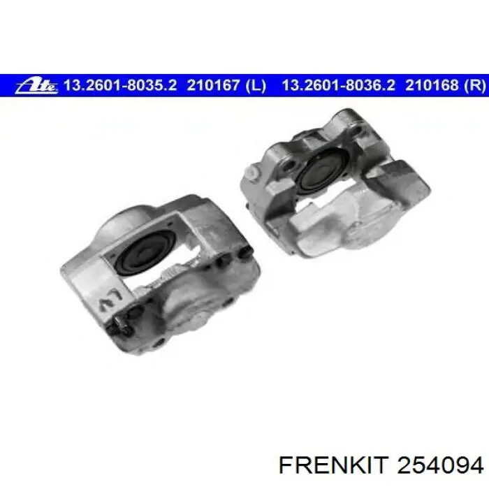 Купити 254094 Frenkit Супорт гальмівного, заднього