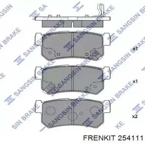 254111 Frenkit ремкомплект супорту гальмівного переднього