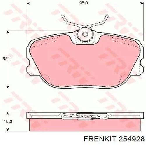 Ремкомплект супорту гальмівного переднього Maxgear 270440 ціна, від 14.98 USD