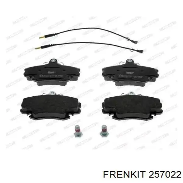 Ремкомплект супорту гальмівного переднього Frenkit 257022 ціна, від 5.20 USD