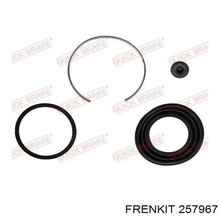 Ремкомплект супорту гальмівного переднього Frenkit 257967 ціна, від 15.65 USD