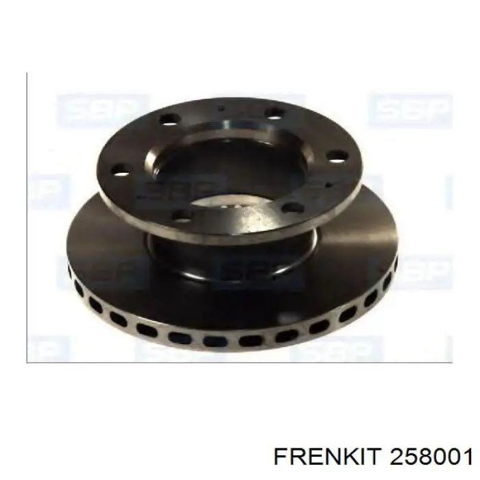Купити 258001 Frenkit Супорт гальмівного, заднього