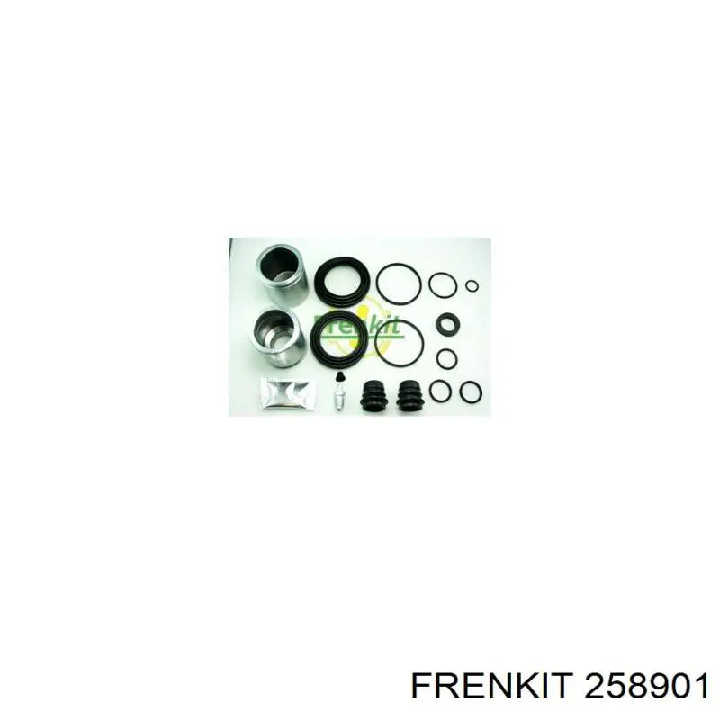 Ремкомплект супорту гальмівного заднього Frenkit 258901 ціна, від 39.06 USD