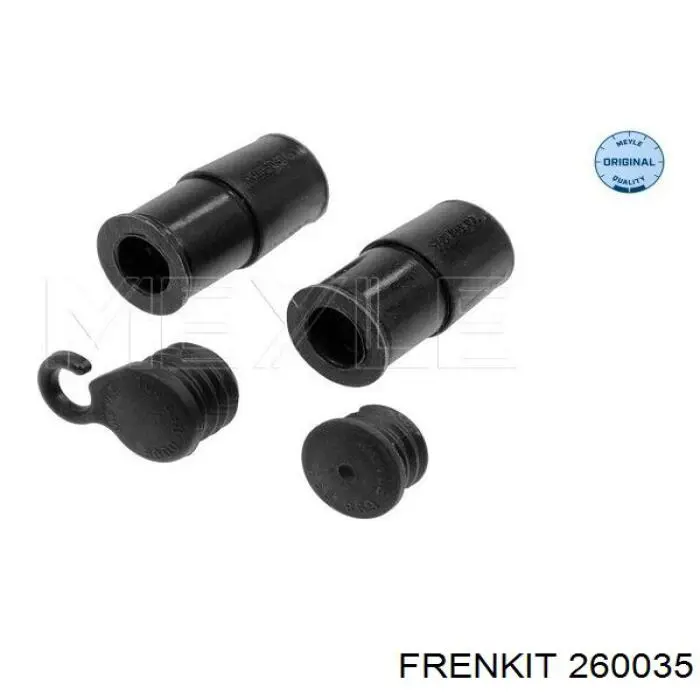 Ремкомплект супорту гальмівного переднього Frenkit 260035 ціна, від 6.86 USD