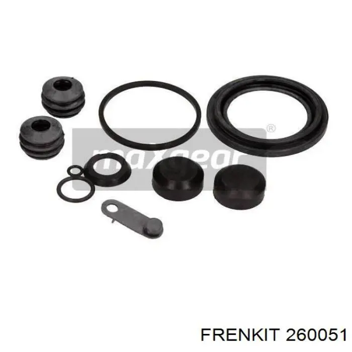 Ремкомплект супорту гальмівного заднього Frenkit 260051 ціна, від 6.28 USD
