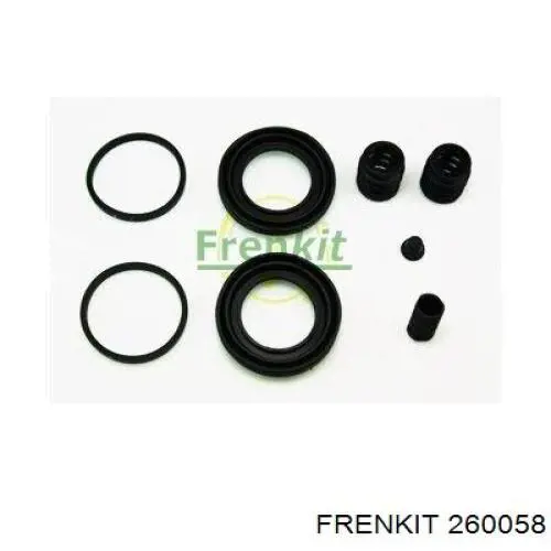 Ремкомплект супорту гальмівного переднього Frenkit 260058 ціна, від 5.22 USD