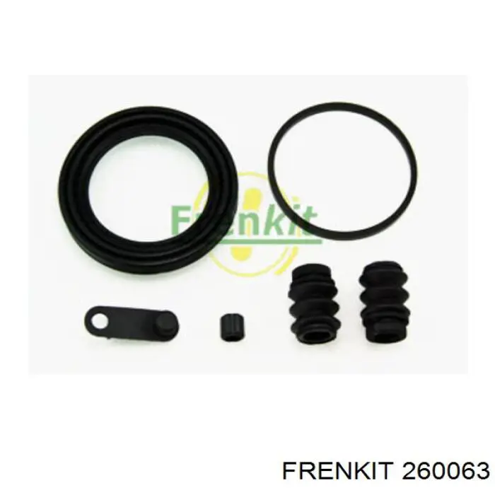 Ремкомплект супорту гальмівного переднього Frenkit 260063 ціна, від 4.65 USD