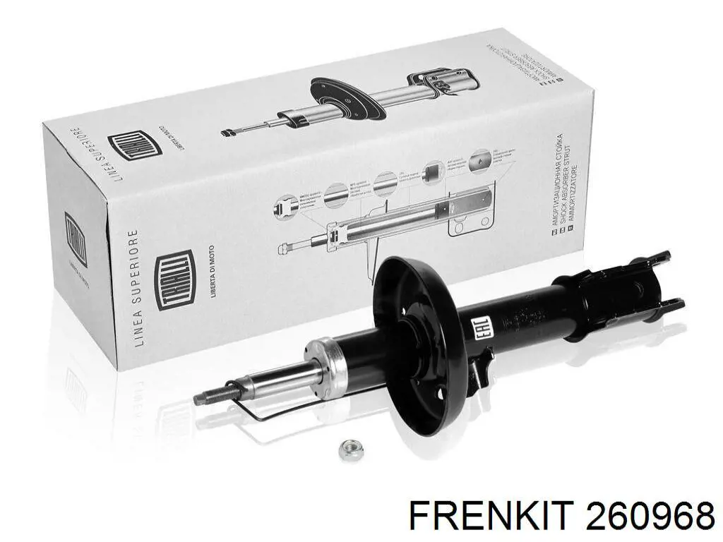 260968 Frenkit ремкомплект супорту гальмівного переднього