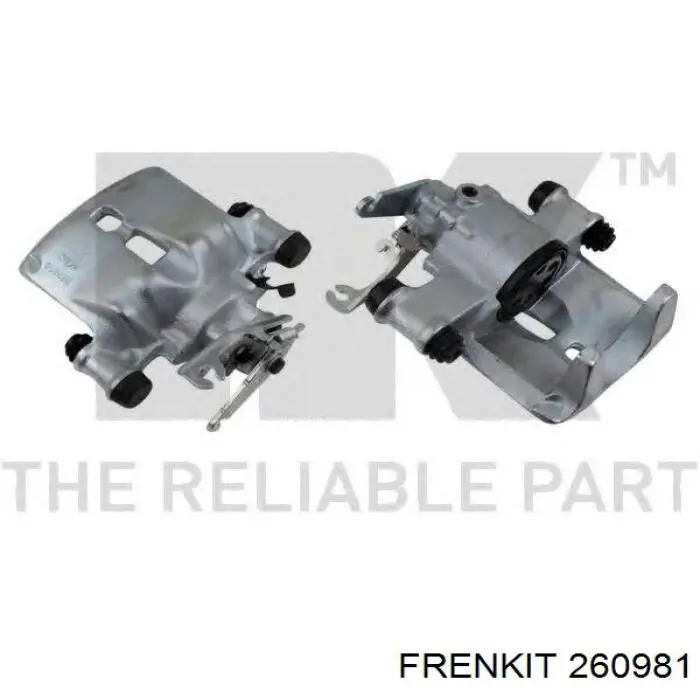 Ремкомплект супорту гальмівного заднього Frenkit 260981 ціна, від 30.06 USD