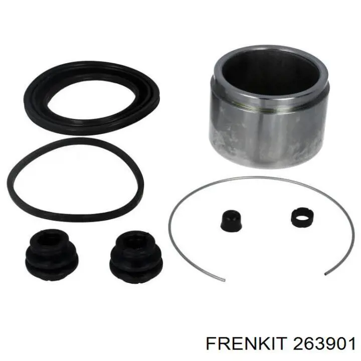 Ремкомплект супорту гальмівного переднього Frenkit 263901 ціна, від 16.15 USD