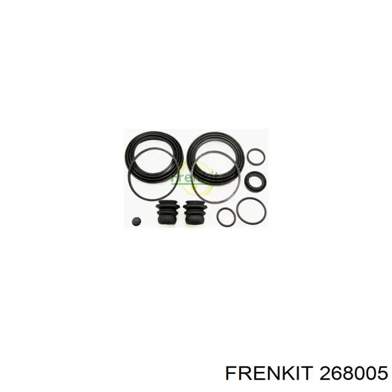 Купити 268005 Frenkit Супорт гальмівного, заднього
