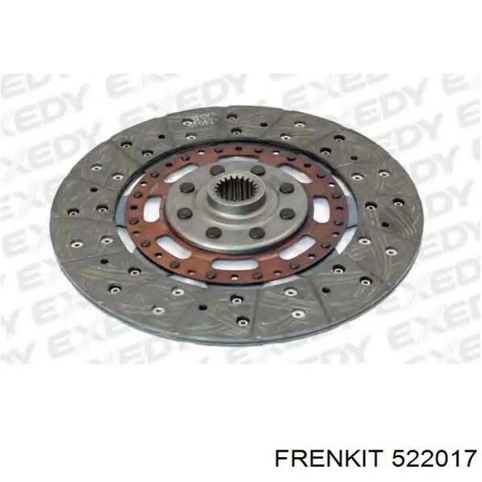 Ремкомплект робочого циліндра зчеплення Frenkit 522017