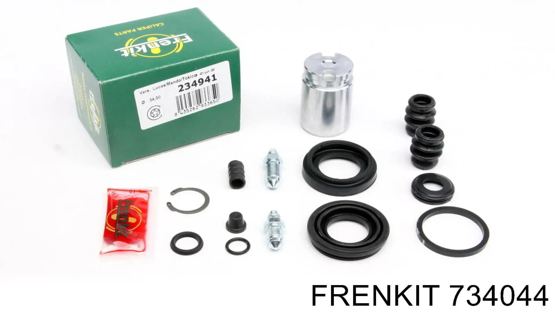 Ремкомплект супорту гальмівного заднього Frenkit 734044 ціна, від 21.15 USD