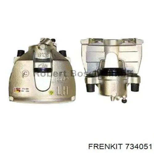 Ремкомплект супорту гальмівного заднього Frenkit 734051 ціна, від 33.26 USD