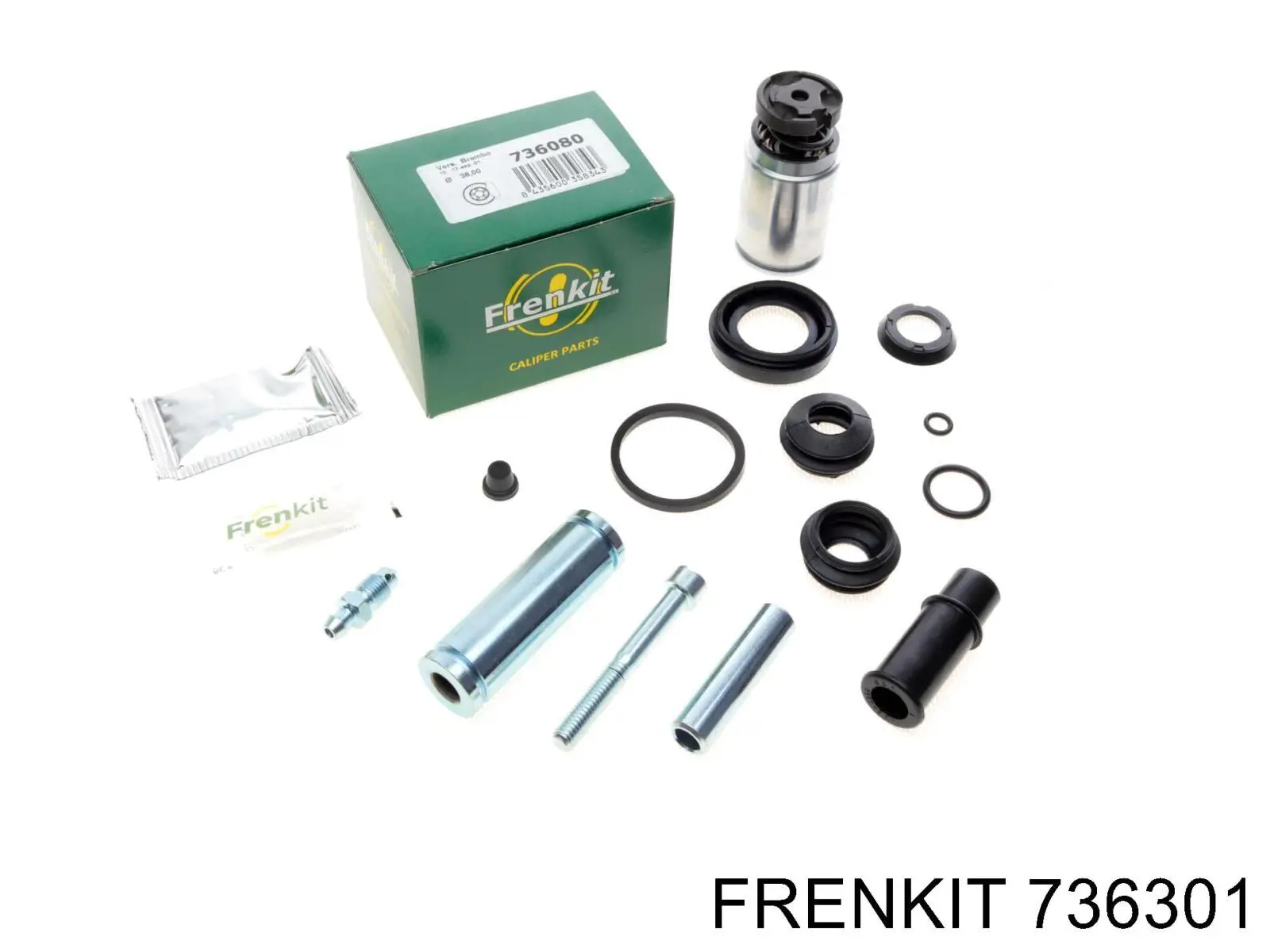 736301 Frenkit Ремкомплект заднього гальмівного супорта