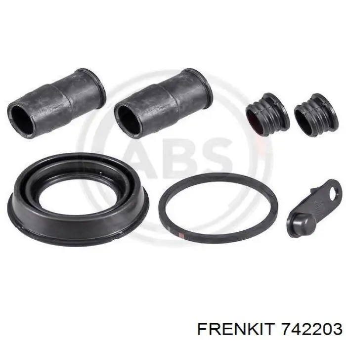 742203 Frenkit Ремкомплект заднього гальмівного супорта