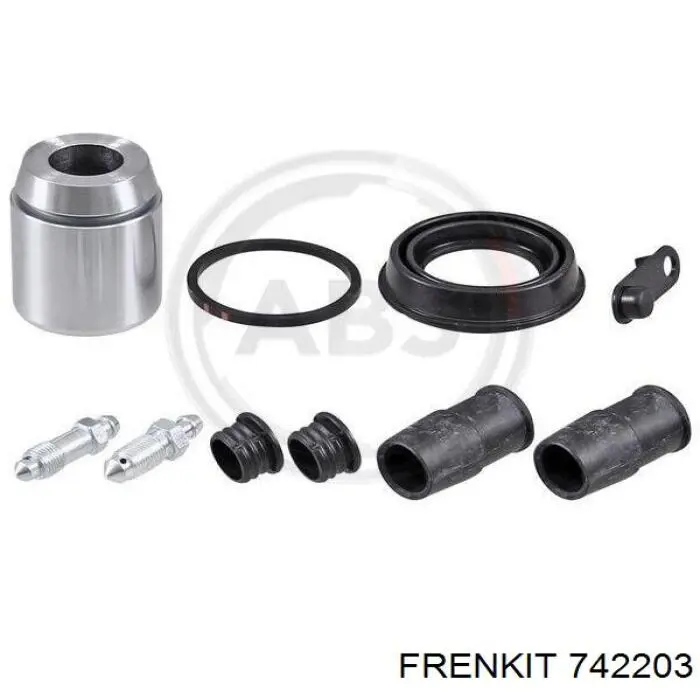 Ремкомплект супорту гальмівного заднього Frenkit 742203 ціна, від 25.88 USD