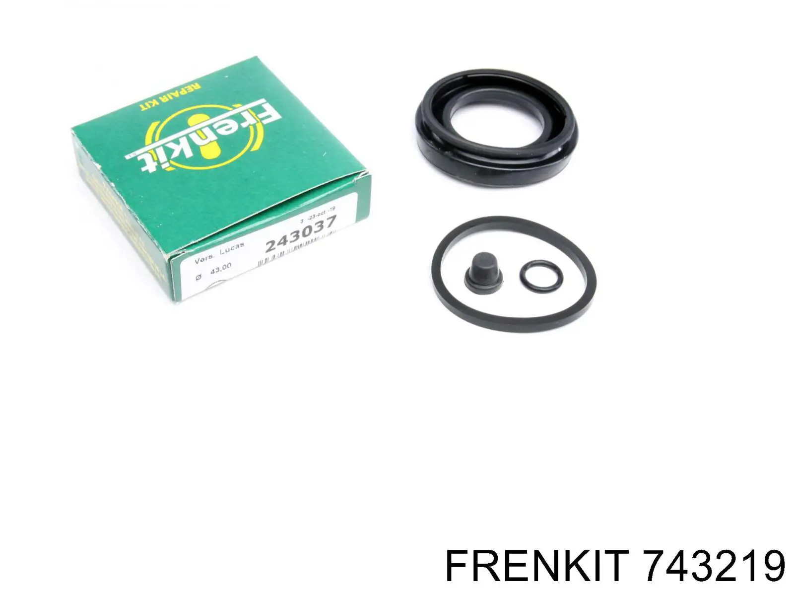 Купити 743219 Frenkit Супорт гальмівного, заднього