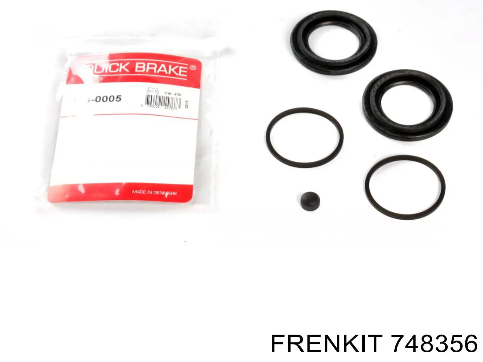 Ремкомплект супорту гальмівного переднього Frenkit 748356 ціна, від 7.64 USD