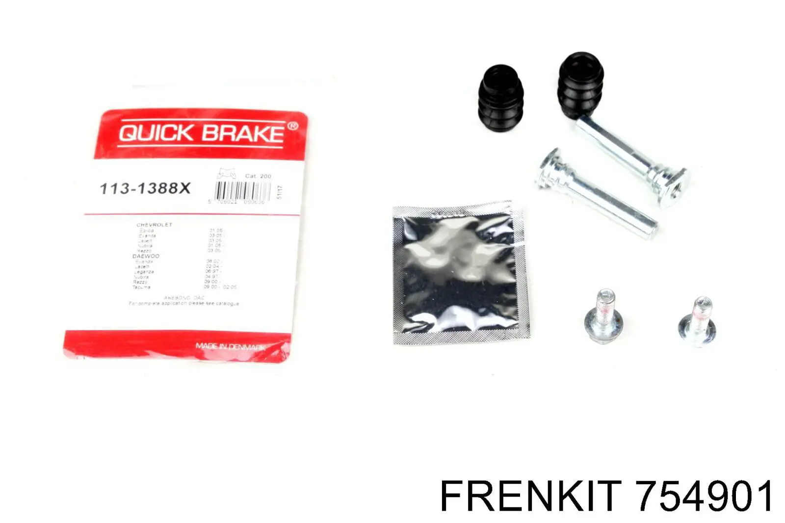Ремкомплект супорту гальмівного переднього Frenkit 754901 ціна, від 19.43 USD