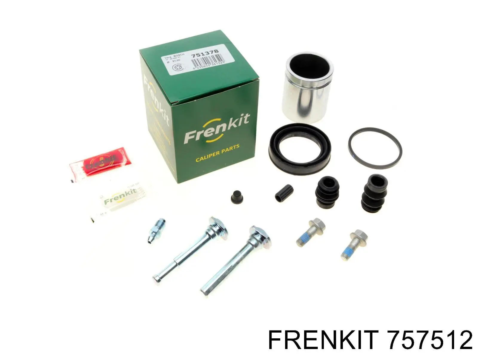 Ремкомплект супорту гальмівного переднього Frenkit 757512 ціна, від 20.86 USD