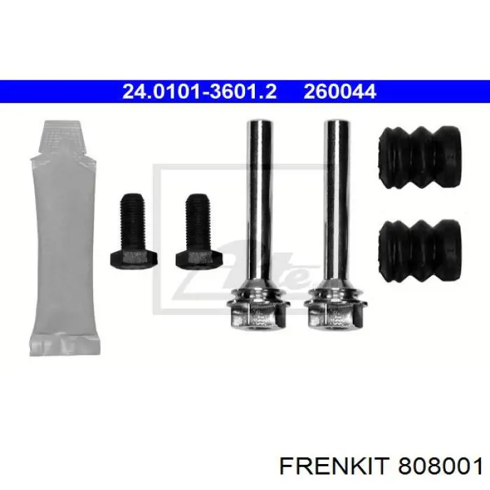 Купити 808001 Frenkit Супорт гальмівного, заднього