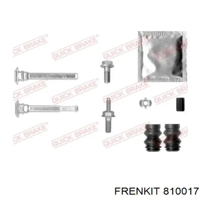 810017 Frenkit Ремкомплект заднього гальмівного супорта