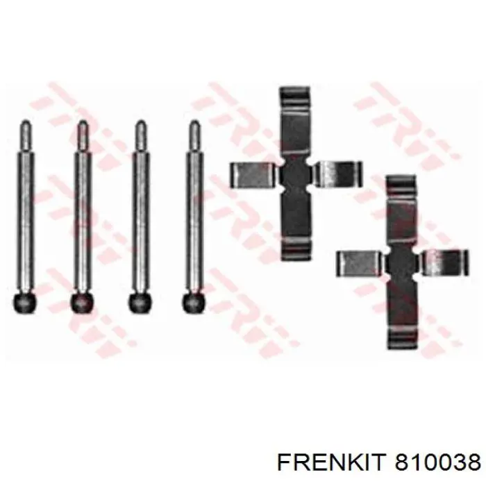 Ремкомплект супорту гальмівного переднього FRENKIT 810038