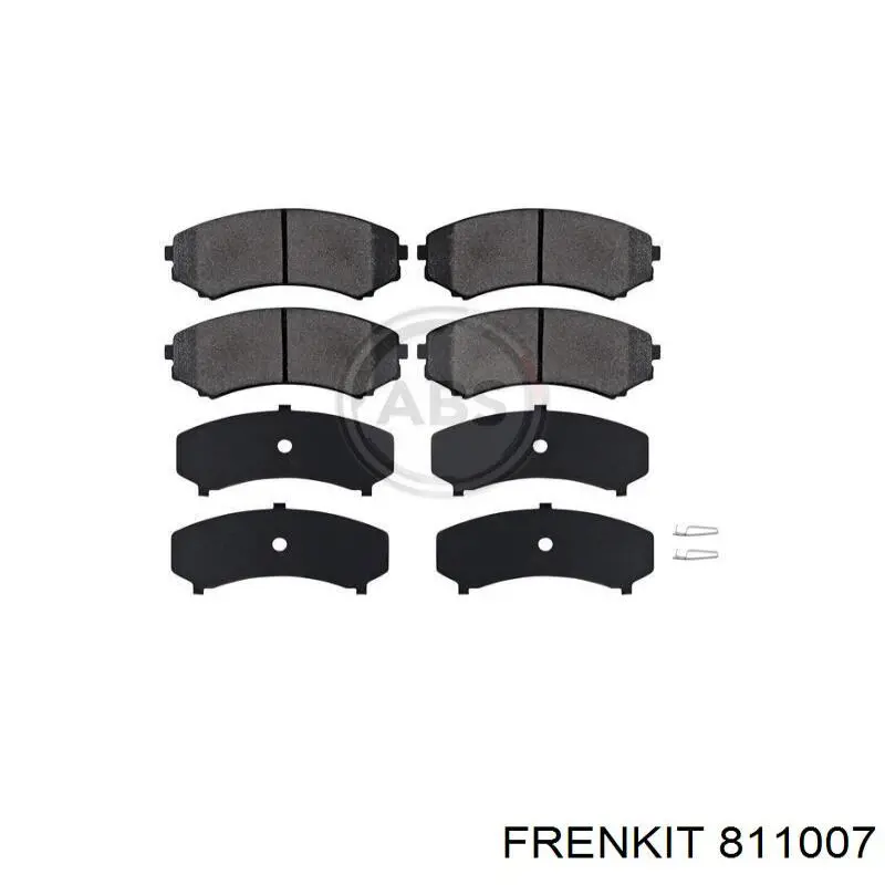 811007 Frenkit ремкомплект супорту гальмівного переднього