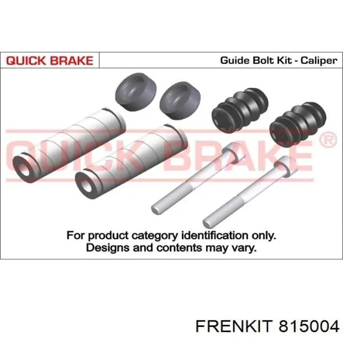 Ремкомплект супорту гальмівного переднього Frenkit 815004 ціна, від 6.72 USD