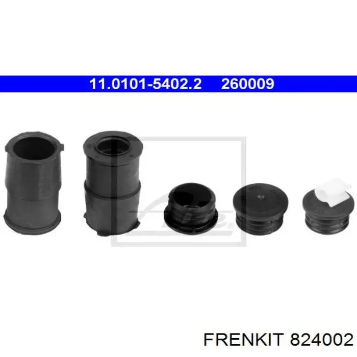 Ремкомплект супорту гальмівного переднього Frenkit 824002 ціна, від 2.97 USD