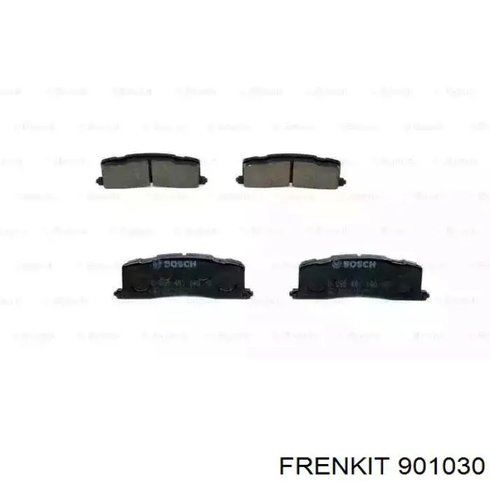 Ремкомплект гальмівних колодок Frenkit 901030 ціна, від 9.78 USD