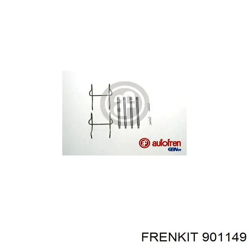 901149 Frenkit Ремкомплект задніх гальм