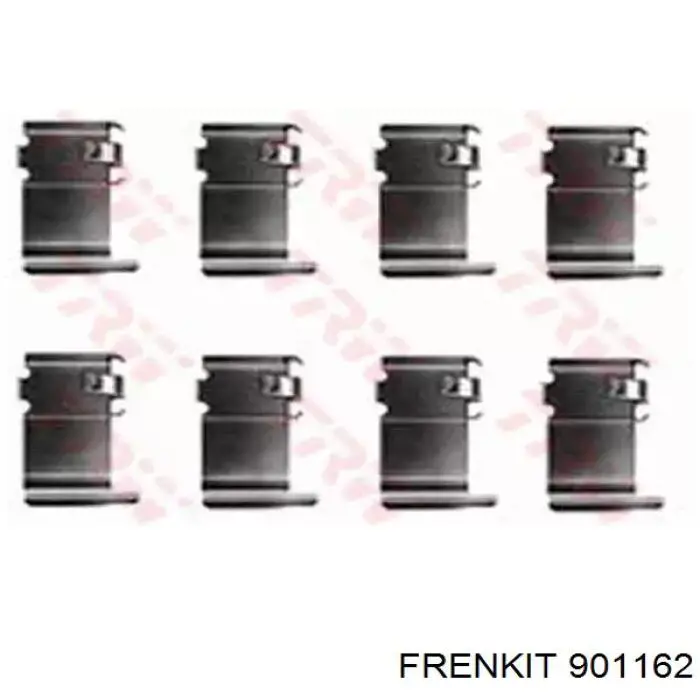 Комплект пружинок кріплення дискових колодок, передніх Frenkit 901162 ціна, від 5.37 USD
