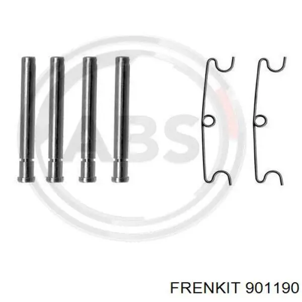 Ремкомплект гальмівних колодок Frenkit 901190 ціна, від 4.69 USD