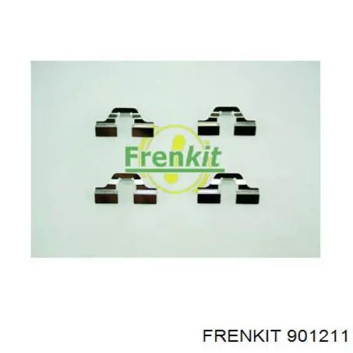 Задні гальмівні колодки Frenkit 901211 ціна, від 2.78 USD
