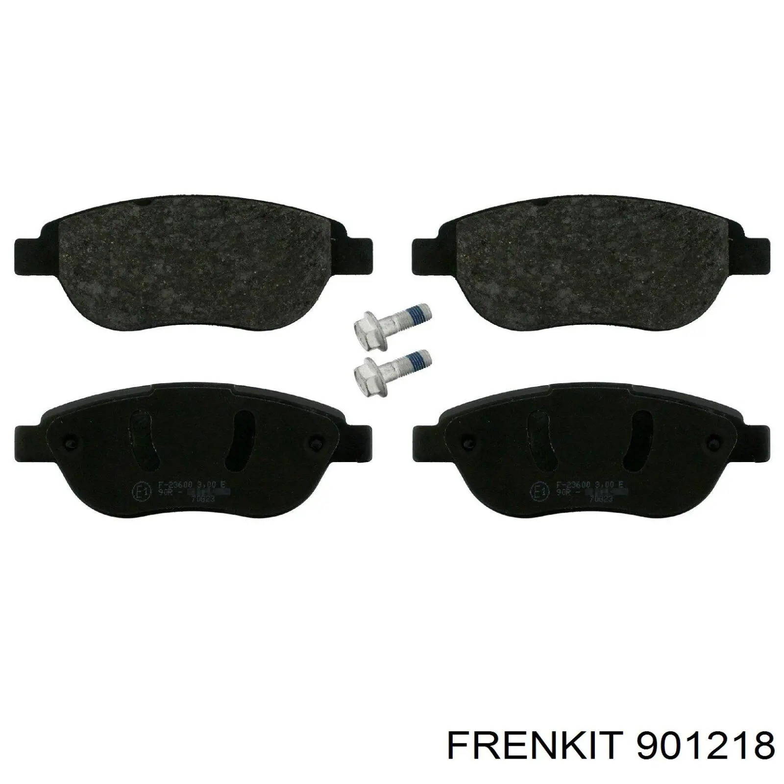 901218 Frenkit комплект пружинок кріплення дискових колодок, передніх