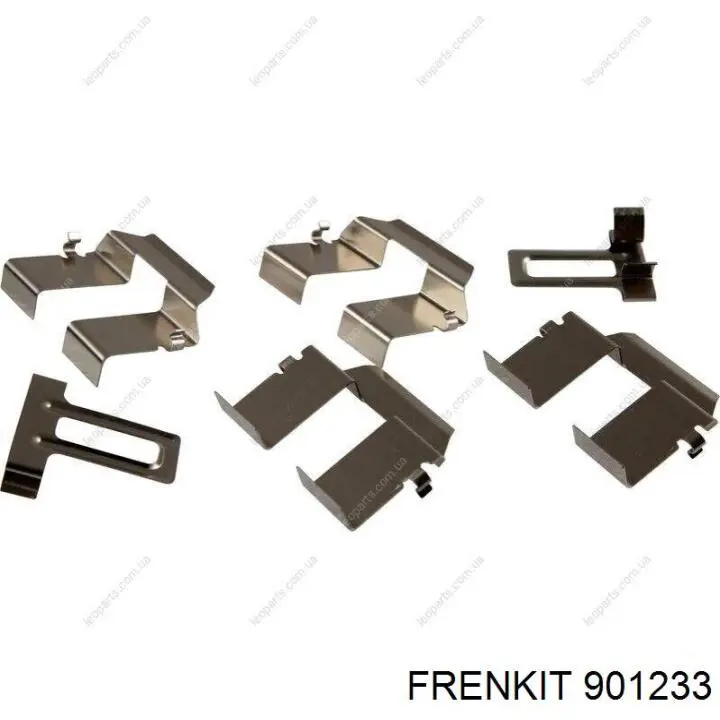 901233 Frenkit комплект пружинок кріплення дискових колодок, задніх