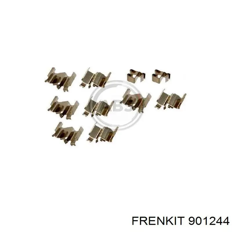 901244 Frenkit комплект пружинок кріплення дискових колодок, передніх