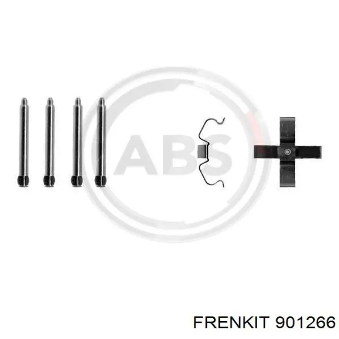 901266 Frenkit Ремкомплект торм. колодок
